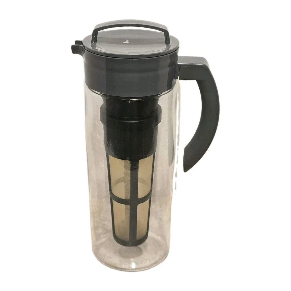 Teavana Iced Tea Pitcher Infuser 2 Qt Clear Gray BPA Free Tea Maker Brewer